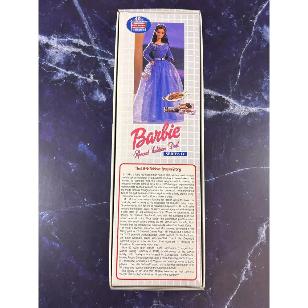 40th Anniversary Little Debbie 1960 2000 Special Edition Series IV #24977 Barbie